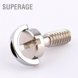 Superage 1/4" D`Ring สกรูสแตนเลสสําหรับขาตั้งกล้องสามขา