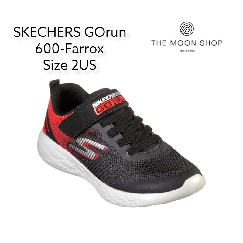 รองเท้ามือสอง SKECHERS GOrun 600-Farrox รองเท้าผ้าใบ รองเท้าลำลองเด็กผู้ชาย