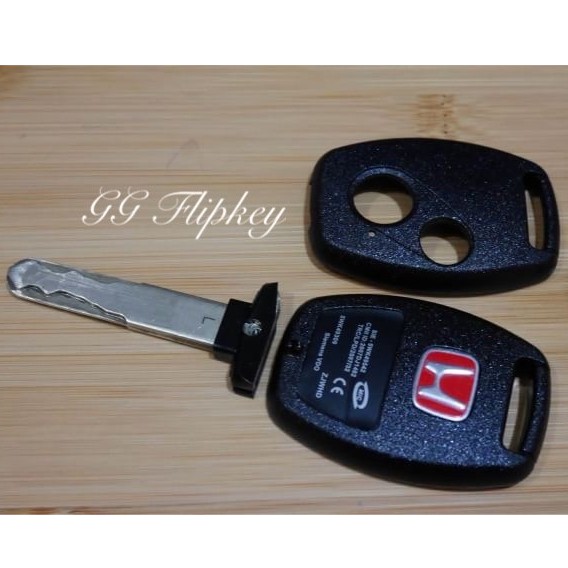 ?ส่งฟรี? กรอบกุญแจ Honda Jazz City Civic Fd Brio Mobilio Crv *ใส่ดอกเดิมจากศูนย์ได้**. 