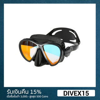 หน้ากากดำน้ำเลนส์กระจก SYNERGY 2 DIVE MASK, W/ MIRRORED LENS