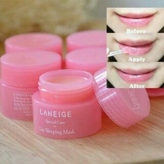 ♥Laneige Lip Sleeping Mask with Lip Brush แท้