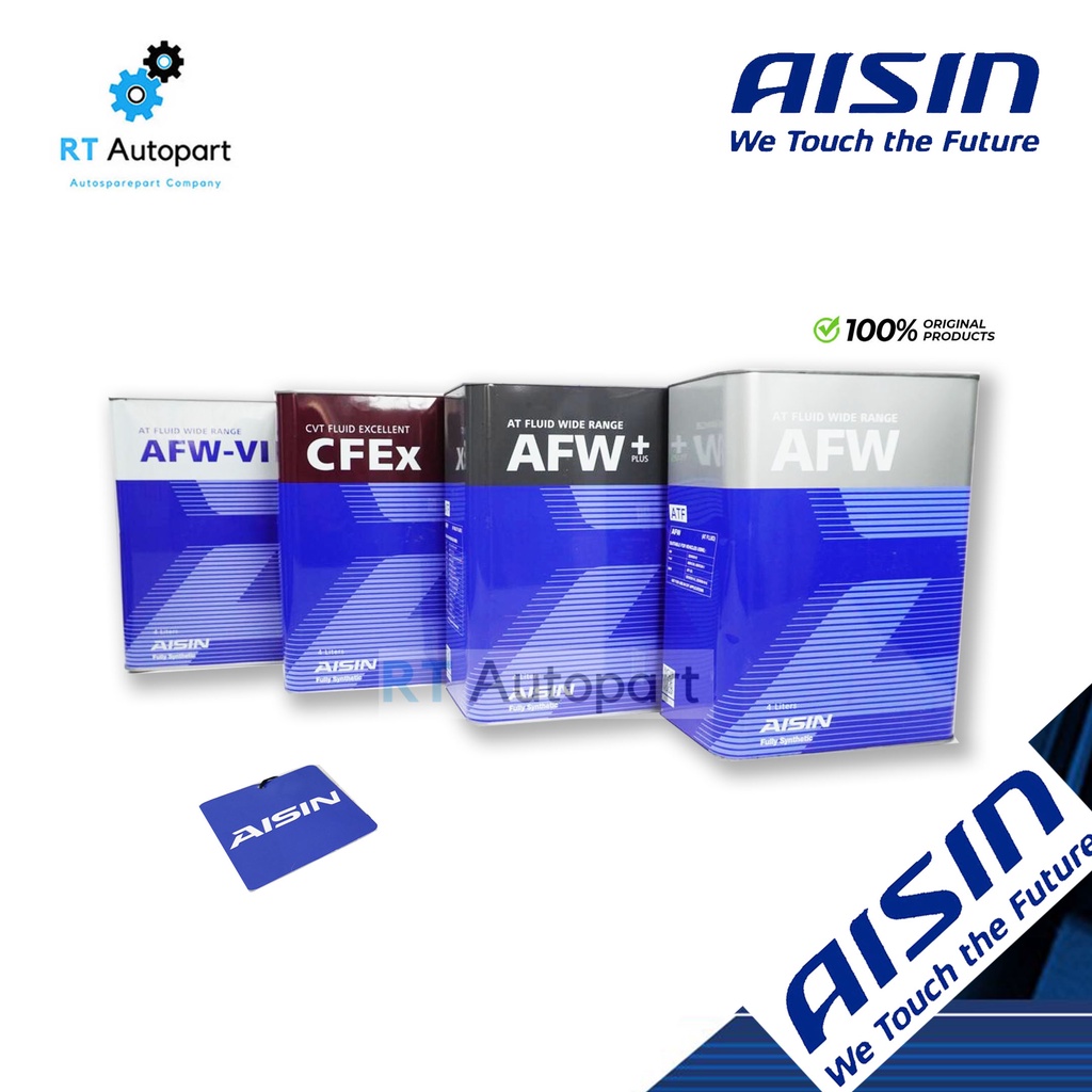 Aisin น้ำมันเกียร์สังเคราะห์ 100% AFW+ / CVT CFEX / DexronVI AFW-VI / น้ำมันเกียร์ GL5 75w-90 80w-90