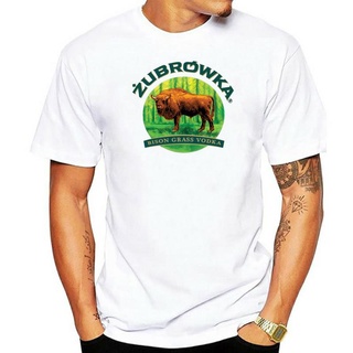 Zubrowka Bison Gr vodka เสื้อยืด สีขาว สําหรับผู้ชาย ผู้หญิงS-5XL