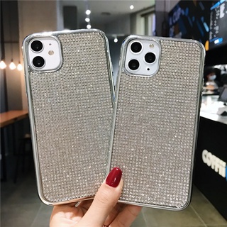 Shining Diamond เคส Vivo V23 V21 V20 Pro Soft Case Vivo Y20S Y12S Y30 Y50 V15 X50 X70 Pro Phone Case Vivo V25 Pro เคสกันกระแทก