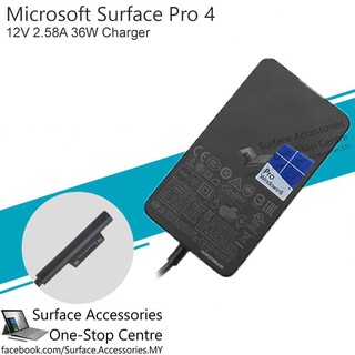 Adapter Microsoft e36W 12V 2.58A Pro3 Charger พื้นผิว Pro4 Charger i5 i7 Windows แท็บเล็ต Smartpho