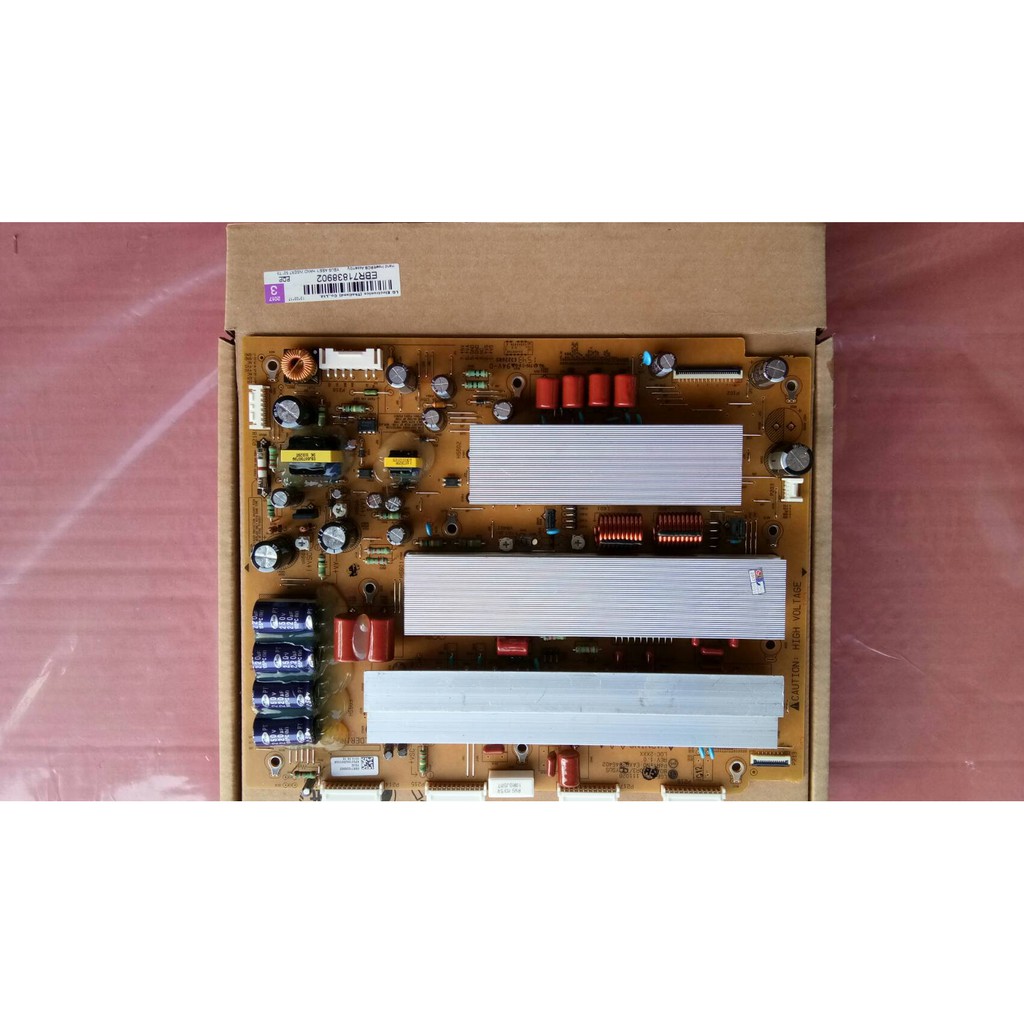 ใหม่ แท้ ศูนย์  บอร์ด y lg รุ่น 50pt350/50pw450 พาร์ท ebr71838902 เลิกผลิต ใช้ ebr69839002 *ไม่มีประ