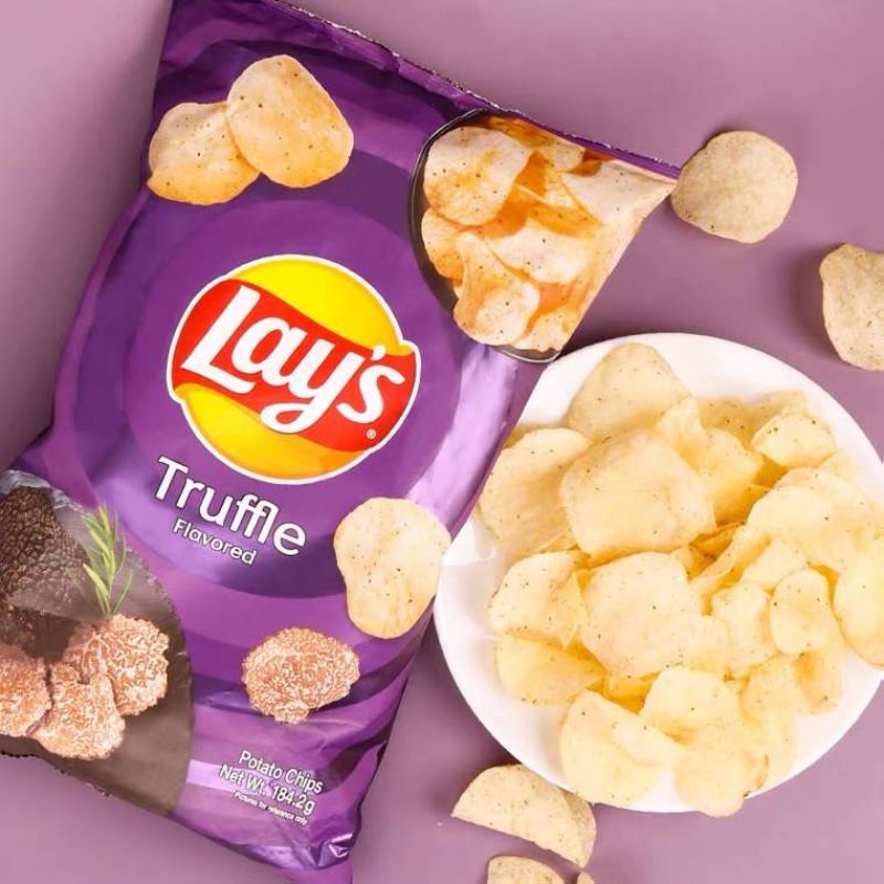 ห่อฟีบ!​ สูตรไต้หวัน​ เลย์เห็ดทรัฟเฟิล 100g และ 184.2g Lay's truffle เลย์ทรัฟเฟิล