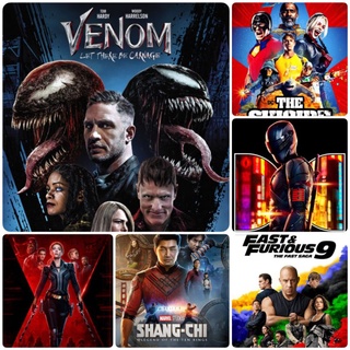 DVD หนังใหม่ ☆Venom2☆Fast9☆Shang-Chi☆BlackWidow☆SnakeEyes☆TheSuicideSquad - มัดรวม 6 เรื่องดัง #หนังฝรั่ง #แพ็คสุดคุ้ม