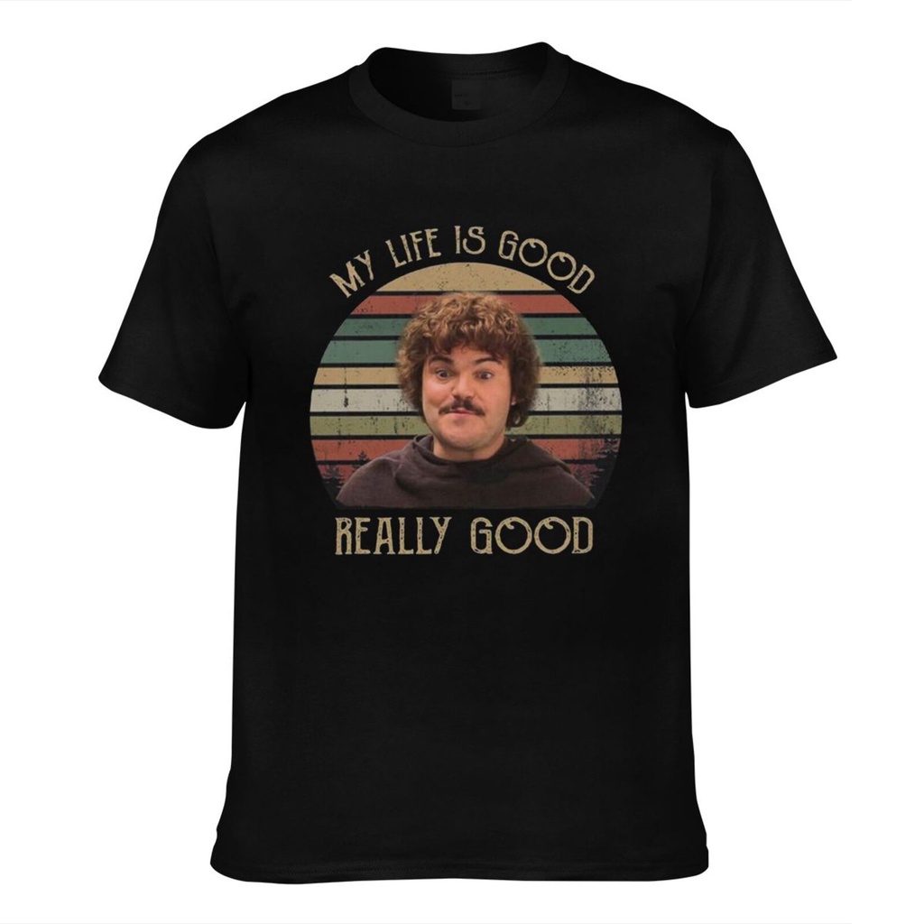 The Last Fashion Summer Essential Nacho Libre Movie Nacho Comedy Cotton T-Shirt Christmas Best For F