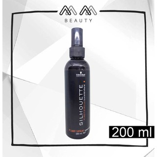 Schwarzkopf Professional Silhouette Pump Spray super Hold ชวาร์สคอฟ โปรเฟสชั่นแนล 200ml