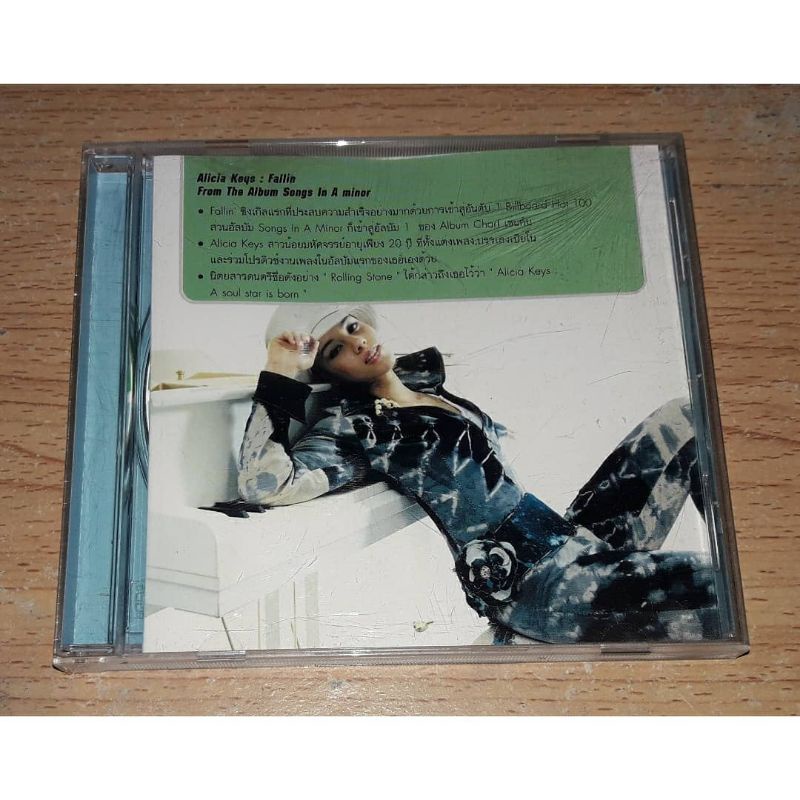 Alicia Keys ซีดี Promo CD Single Fallin