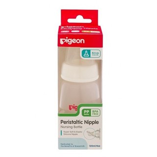 ขวดนม Pigeon Peristaltic Nipple Nursing Bottle 4oz. (120ml.)