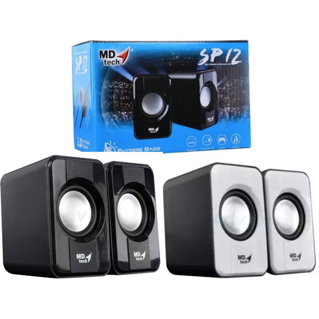 MD Tech ลำโพงคอม โน๊ตบุ๊ค รุ่น Sp-12