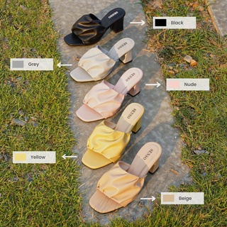 รองเท้าแม็กซี่ ส้นสูง แฟชั่น ใส่สบาย (MAXI SANDALS) J58009