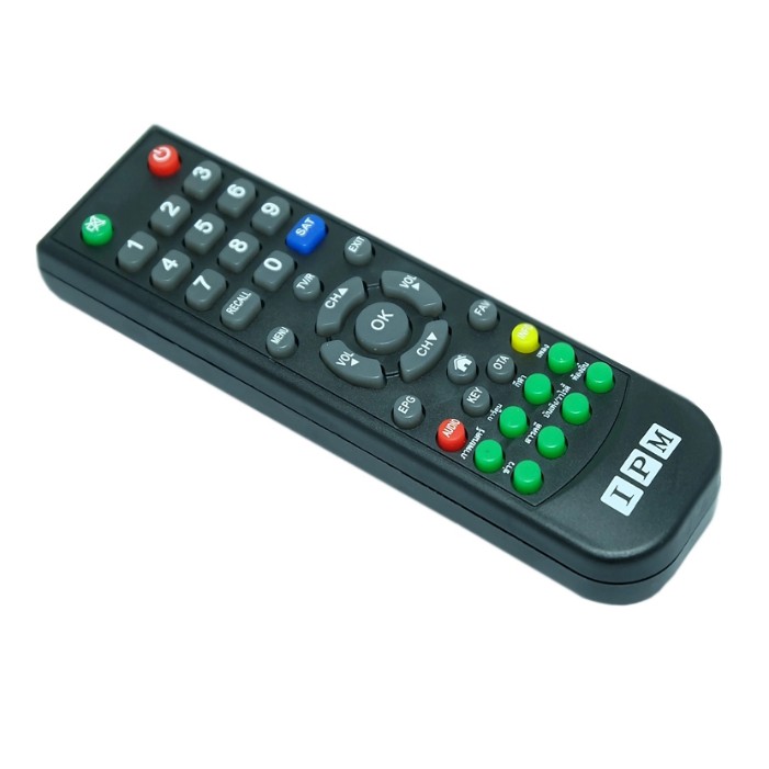 IPM รีโมทจานดาวเทียม ใช้กับกล่องดาวเทียม IPM ได้ทุกรุ่น