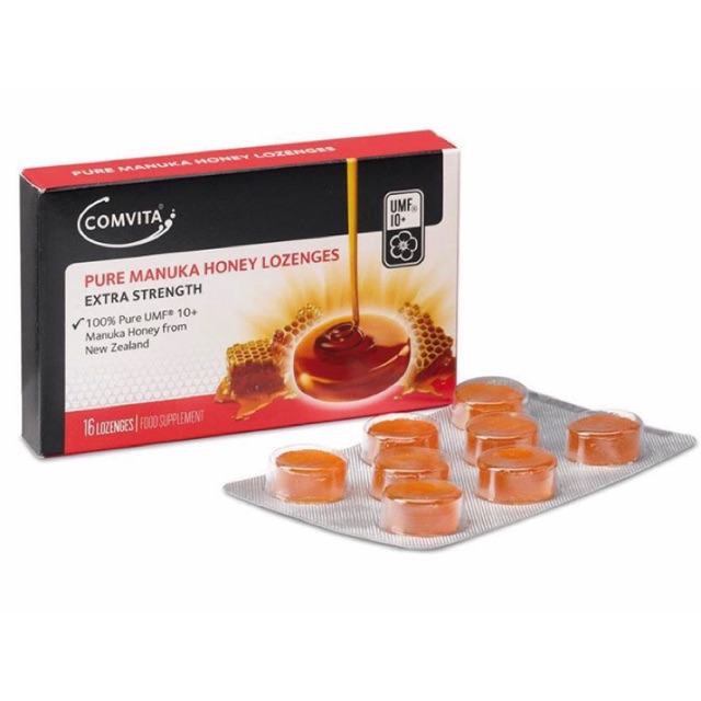 Comvita Pure Manuka Honey 16 Lozenges