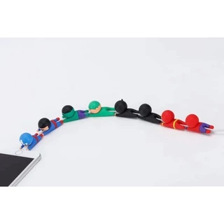 【ส่งจากไทย】Cable Bite ที่กันสายหัก ลายการ์ตูน cable protector สำหรับ สายชาร์จ สำหรับiPhone/Android/Type-C