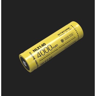 ถ่านชาร์จ Nitecore NL2140 4000mAh(เบอร์21700) ของแท้ 1 ก้อน