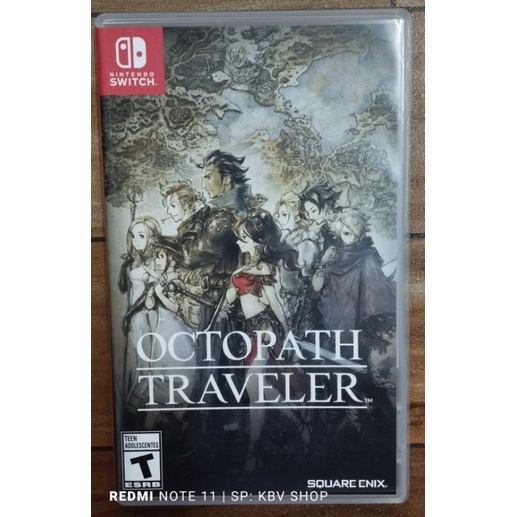 (ทักแชทรับโค๊ด)(มือ 2 พร้อมส่ง) Nintendo Switch : Octopath Traveler มือสอง
