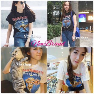 เสื้อยืดลาย iron maiden