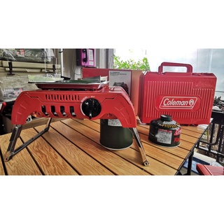 COLEMAN JAPAN SINGLE BURNER เตาแก๊สหัวเดียว เตาแก๊สปิคนิค เตาแก๊สพกพา พร้อมกล่องเก็บ by Jeep Camping