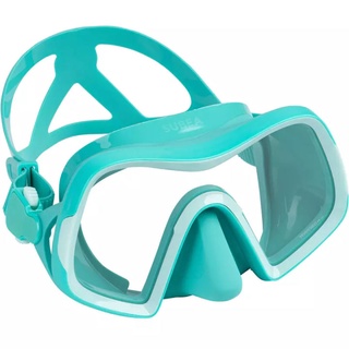 หน้ากากดำน้ำลึกเลนส์เดี่ยวรุ่น SCD 500 (สีฟ้า Turquoise)