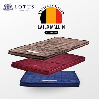 LOTUS ที่นอนยางพาราแท้ 100% ที่นอนอเนกประสงค์ ทดแทนที่นอนเดิม Latex made in Belgium ส่งฟรี