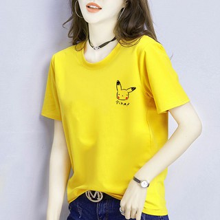 ใหม่!! ยอดฮิตเสื้อทีเชิร์ตเสื้อยืดคอกลมลายแฟชั่น T-528