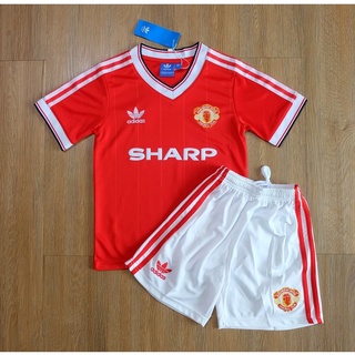 ชุดบอลเด็ก ย้อนยุค แมนยู Man U Retro Kit AAA (TTพร้อมส่ง)