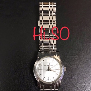 💕นาฬิกา “Burberry" รุ่น BU1351 Ladies Silver Dial Stainless Stell Bracelet