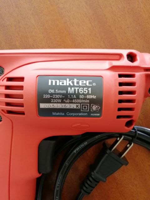 Image of Maktec MT652 drill at eBay