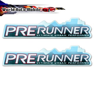 สติ๊กเกอร์ Sticker PRERUNNER สี Grey Hilux Vigo Toyota 2, 5 ประตู ปี2004 - 2010