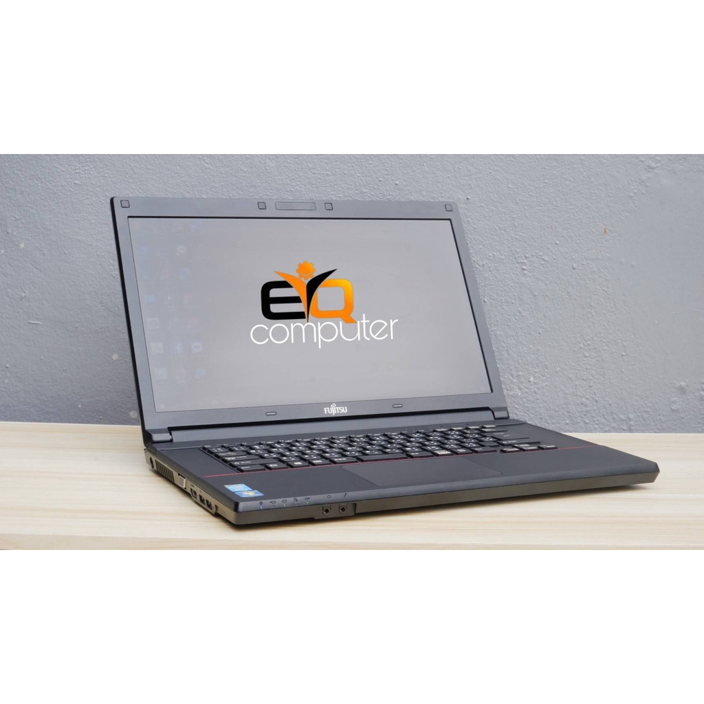 โน๊ตบุ๊ค มือสองสภาพดี โน๊ตบุ๊ค Fujitsu CPU CORE i3 RAM4GB HDD320GB