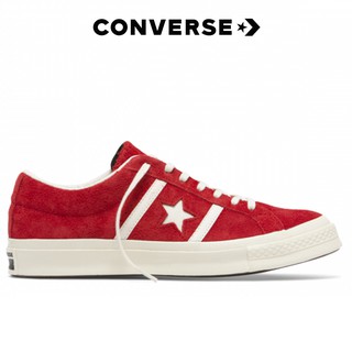 Converse One Star Academy (Raw Suede) Red ox รองเท้า คอนเวิร์ส วันดาว หนังกลับ