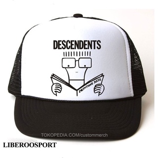 หมวก Trucker band DESCENDENTS | หมวกตาข่าย วง Descendents | หมวกรถบรรทุก | หมวกตาข่าย สําหรับผู้ชาย และผู้หญิง