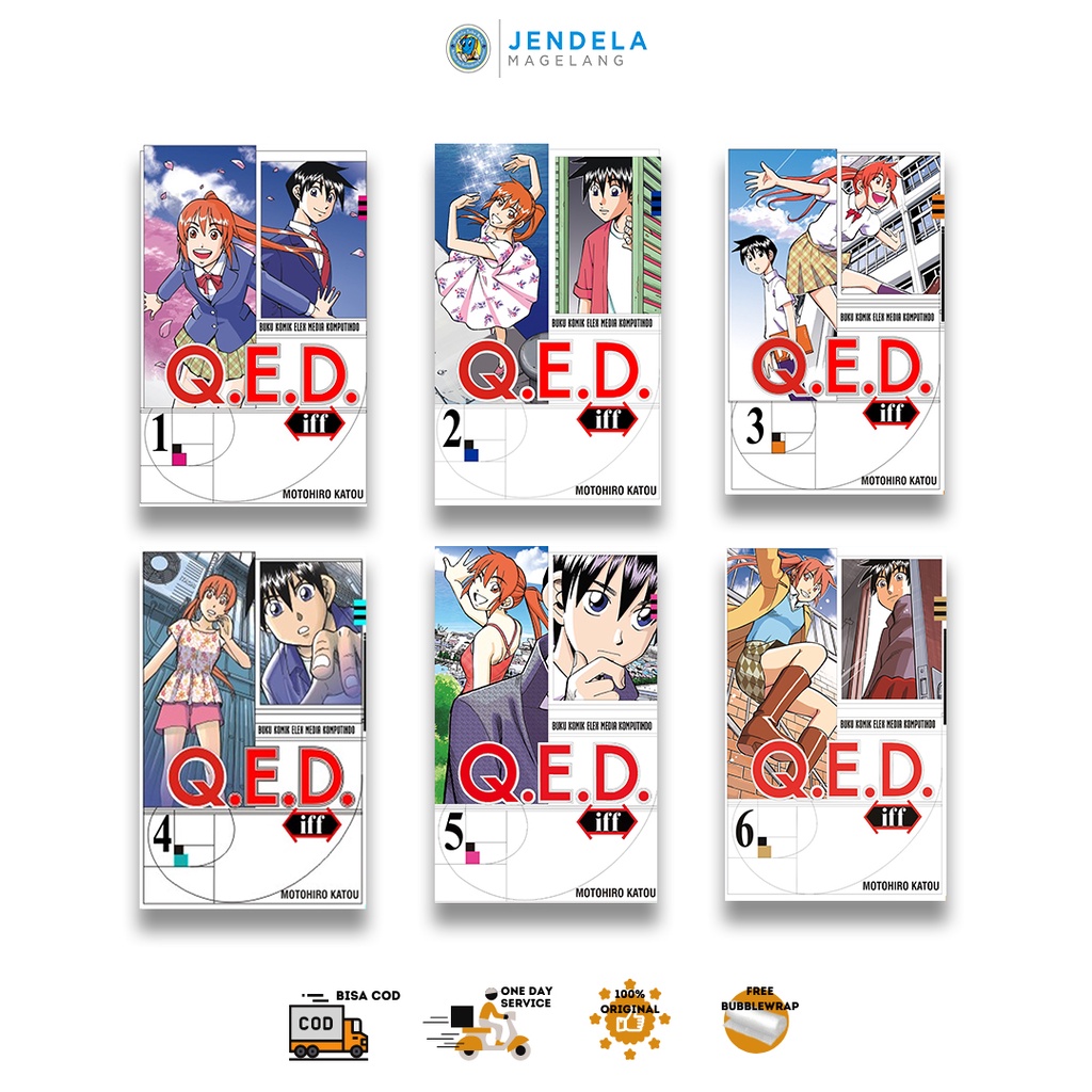 QED Iff QED Iff Comic Complete Series