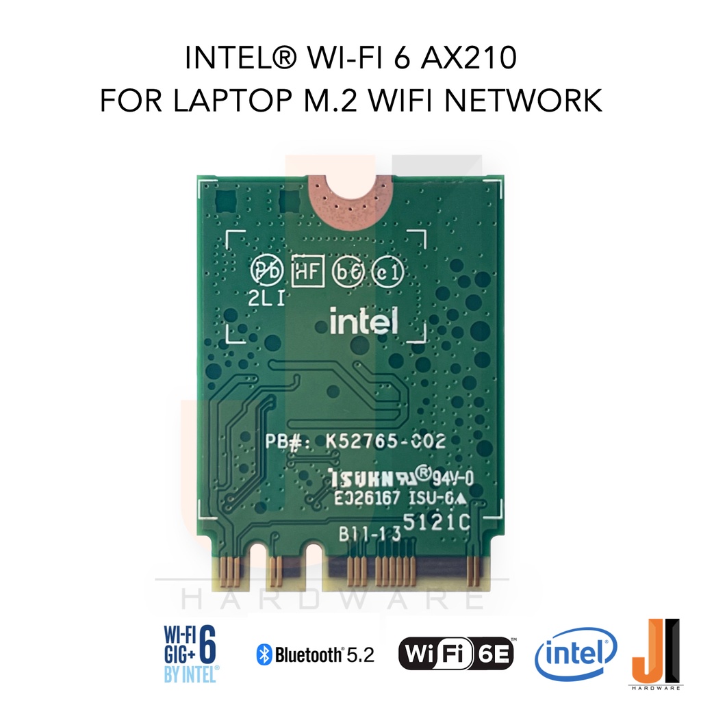 Intel® Wi-Fi 6E AX210NGW card for notebook WIFI6E + รูปที่ 4