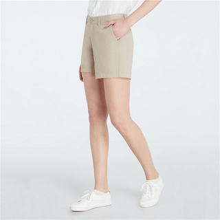 GIORDANO กางเกงขาสั้นผู้หญิง Womenscasual slim shorts 05409202