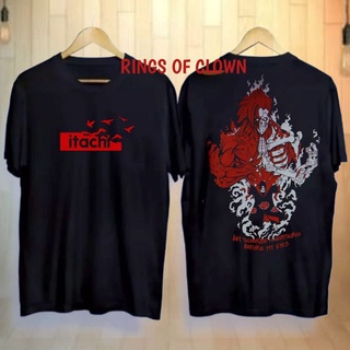 เสื้อยืด พิมพ์ลายอนิเมะนารูโตะ SUSANOO ITACHI สุดเท่ สําหรับผู้ชาย และผู้หญิง