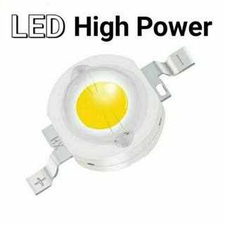 LED High Power 3W สีขาว &gt;&gt;  DC 2.8V - 3.4V