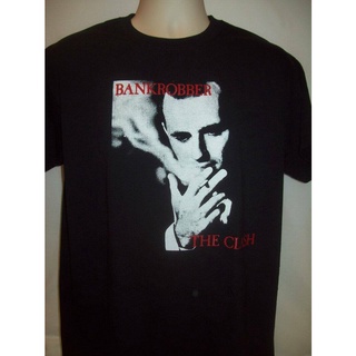 ถูกสุดๆเสื้อยืด ผ้าฝ้าย พิมพ์ลาย The Clash Bank Robber สไตล์วินเทจ สําหรับผู้ชาย