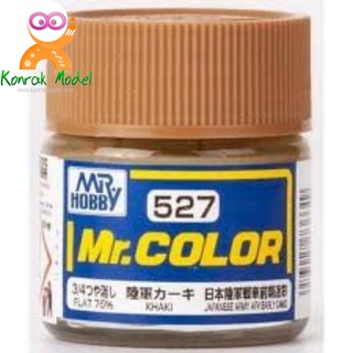 สีสูตรทินเนอร์ Mr.hobby Mr.color C527 KHAKI 10ML