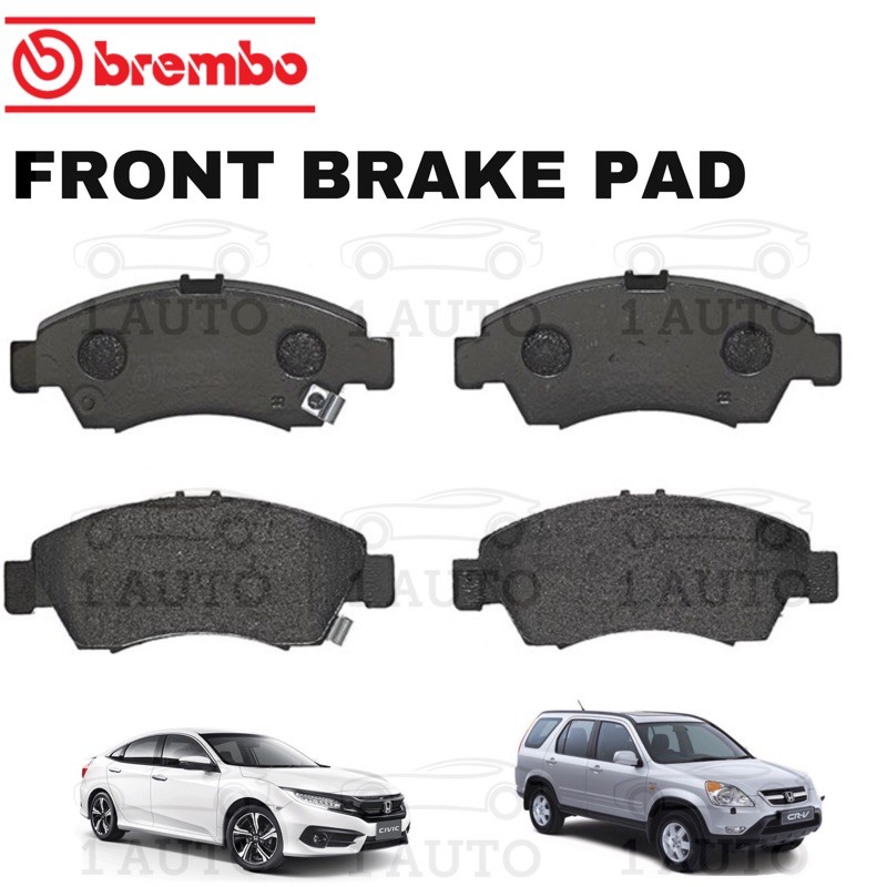 BREMBO ผ้าเบรคหน้า HONDA CIVIC FC1 1.5 VTEC TURBO FC6 1.8 i-VTEC FE1 1.5T CRV RD5 2.0 i-VTEC S9A
