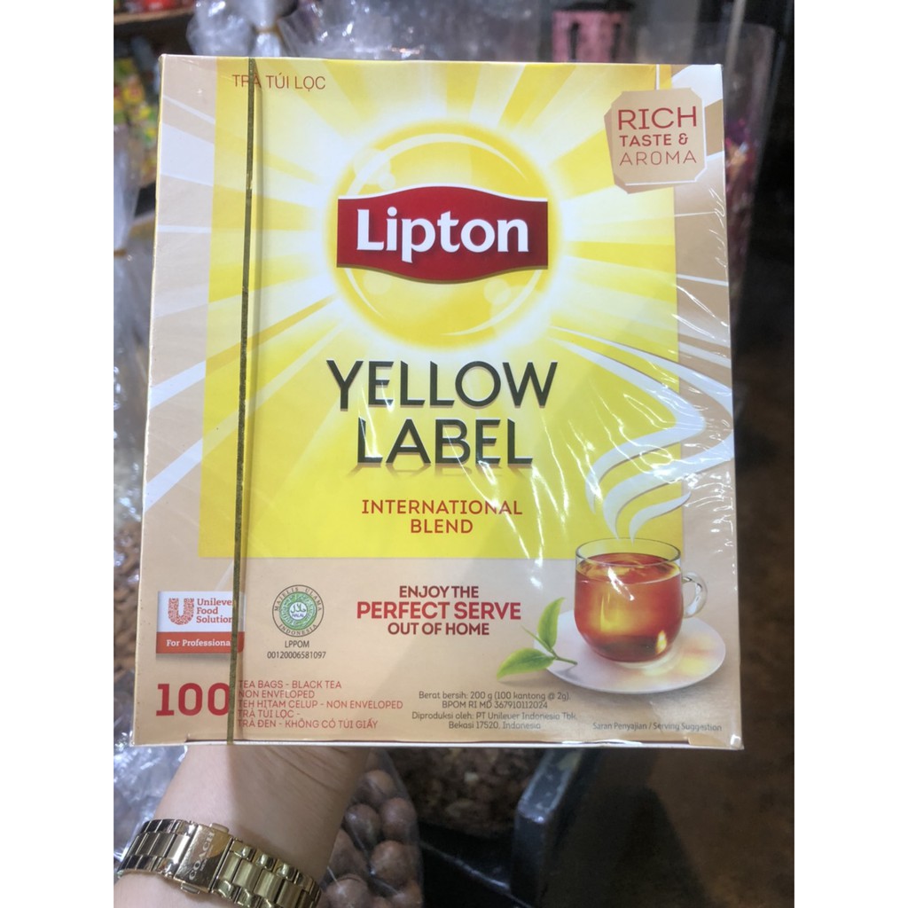 Lipton อร่อยมาก กล่องละ 155 บาท