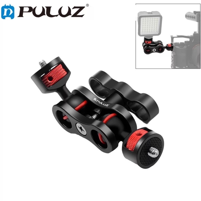 PULUZ Magic Arm Bracket Mount 1/4 inch Ball Head Magic Arm For DSLR Rig LCD Monitor LED Light Camera