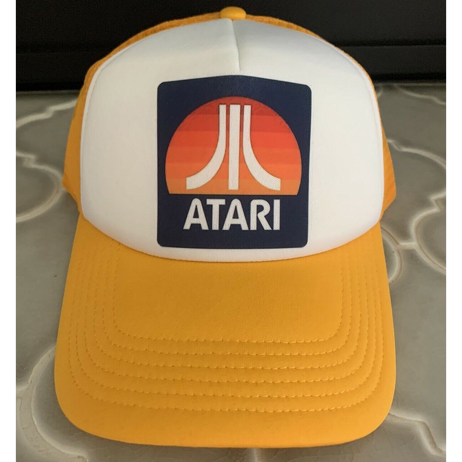 Atari Retro 80 วิดีโอเกมคอนโซล Trucker Cap