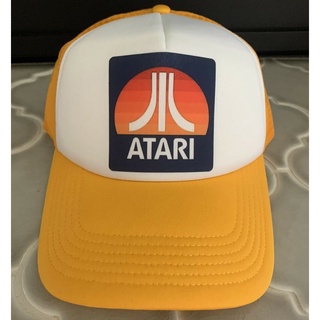 Atari Retro 80s วิดีโอเกมคอนโซล Trucker Cap