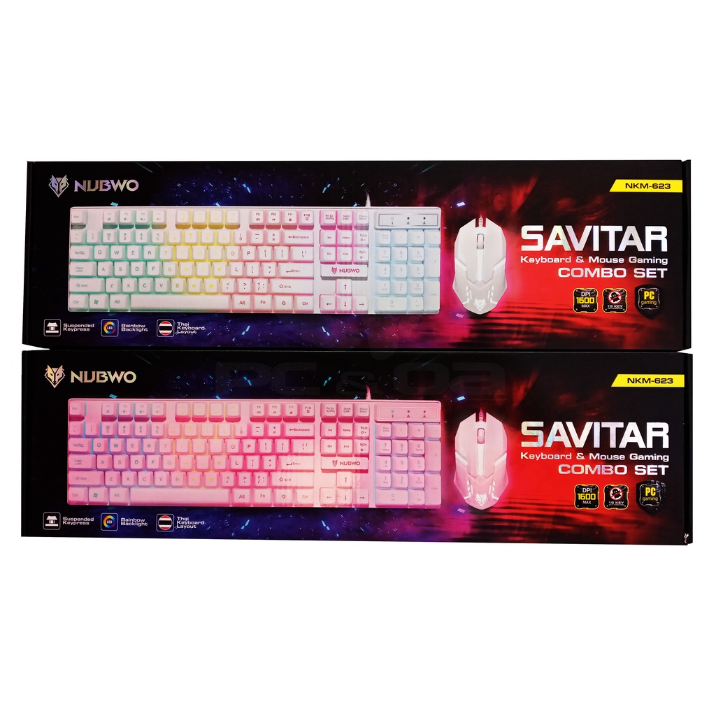์ีKeyboard Nubwo SAVITAR NKM-623