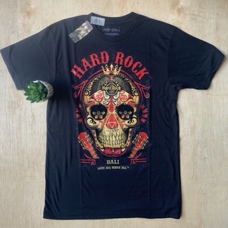 Hardrock cafe bali ของแท้ 100% เสื้อเชิ้ตหัวกะโหลก