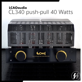 แอมป์หลอด | LCAOaudio - CL340 | Vacuum Tube EL34 push-pull | 40 Watts (RMS-1KHZ) (โปรดเช็คสต๊อก)